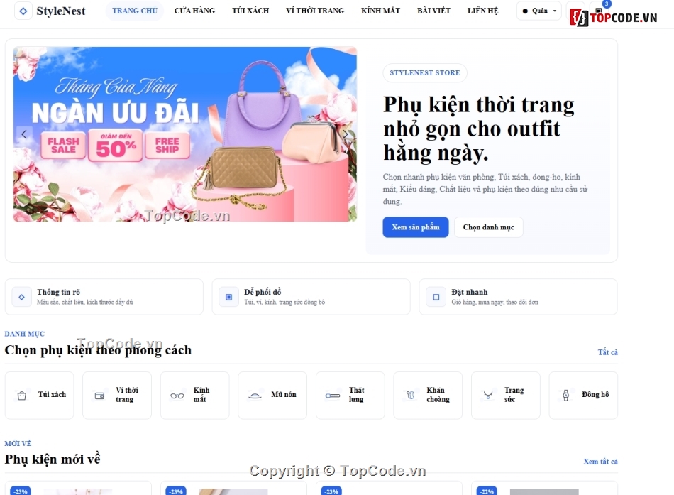 web php,website thời trang,bán website